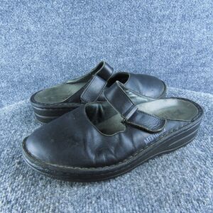 Mephisto‎ Women's Mule Black Leather Size 38M Used 2025